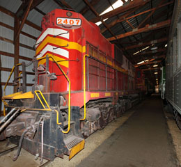 GBW Alco RSD-15 #2407, Illinois Railway Museum