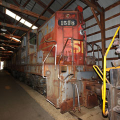 SP EMD SD7 #1518, Illinois Railway Museum