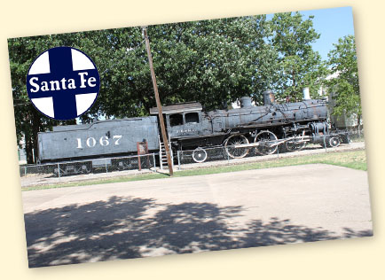 ATSF 1050 #1067, Wellington, KS