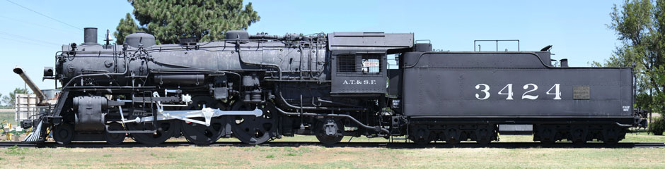 ATSF 3400 #3424, Kinsley