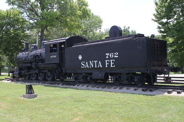 ATSF 729 #762, Chanute