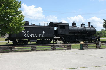 ATSF 729 #762, Chanute