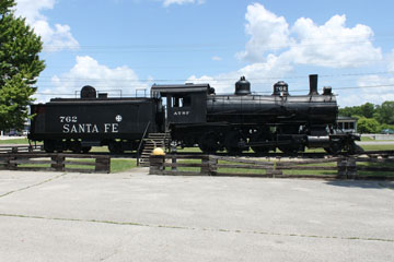 ATSF 729 #762, Chanute