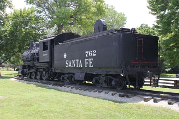 ATSF 729 #762, Chanute