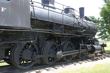 ATSF 729 #762, Chanute
