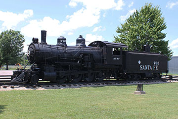 ATSF 729 #762, Chanute