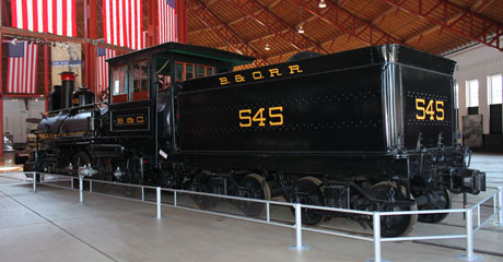 BO E-8 #454 A J Cromwell, B&O Museum