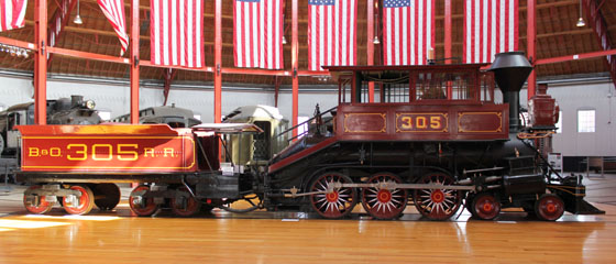 BO A #305 Ross Winans, B&O Museum