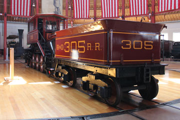 BO A #305 Ross Winans, B&O Museum