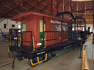 BO Clearance Car #CE-15, B&O Museum