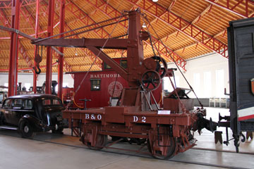BO Derrick #D-2, B&O Museum