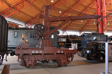 BO Derrick #D-2, B&O Museum