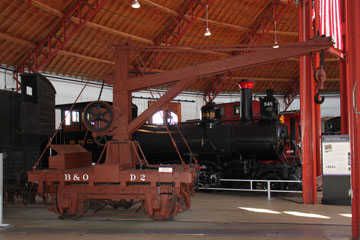 BO Derrick #D-2, B&O Museum
