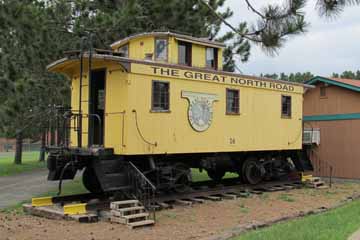 DMIR Caboose C-55, Chisholm
