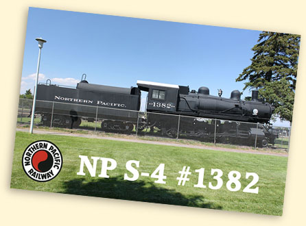 NP S-4 #1382, Beattie Park, Helena, MT NP S-4 #1382, Beattie Park, Helena, MT