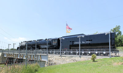 Union Pacific Big Boy #4023, Kenefick Park