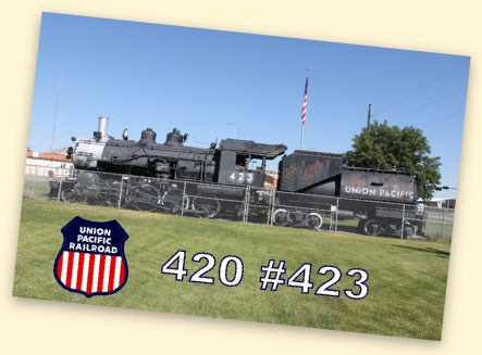 UP 420 #423, Carl Gray Park, Gering, NE UP 420 #423, Carl Gray Park, Gering, NE