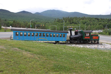 Mt Washington Cog Railway #4, Twin Mountain