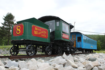 Mt Washington Cog Railway #4, Twin Mountain