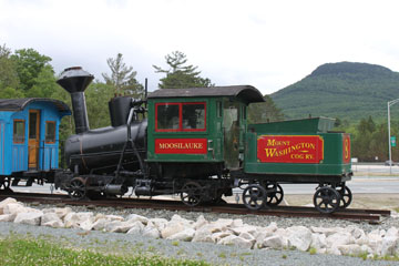 Mt Washington Cog Railway #4, Twin Mountain