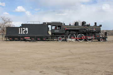 ATSF 1050 #1129, Las Vegas, NM