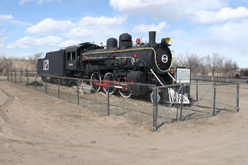 ATSF 1050 #1129, Las Vegas, NM
