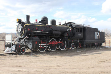ATSF 1050 #1129, Las Vegas, NM