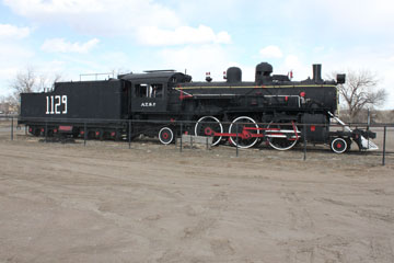 ATSF 1050 #1129, Las Vegas, NM