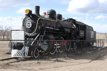 ATSF 1050 #1129, Las Vegas, NM