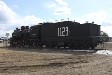 ATSF 1050 #1129, Las Vegas, NM