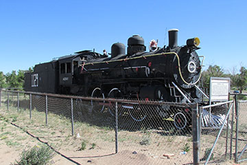 ATSF 1050 #1129, Las Vegas, NM