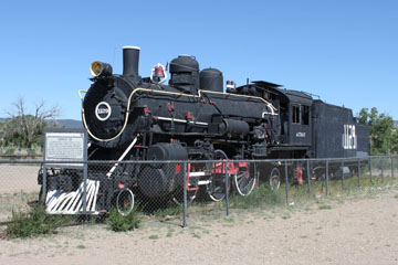 ATSF 1050 #1129, Las Vegas, NM