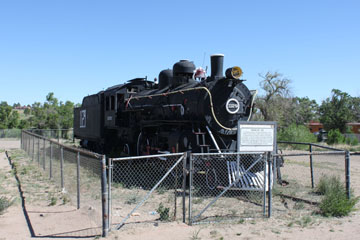 ATSF 1050 #1129, Las Vegas, NM