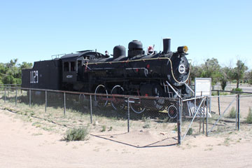 ATSF 1050 #1129, Las Vegas, NM