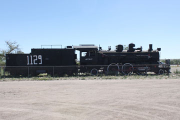 ATSF 1050 #1129, Las Vegas, NM