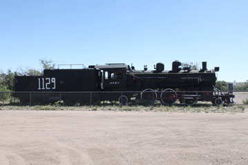ATSF 1050 #1129, Las Vegas, NM