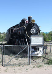 ATSF 1050 #1129, Las Vegas, NM