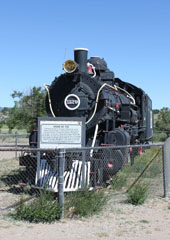 ATSF 1050 #1129, Las Vegas, NM