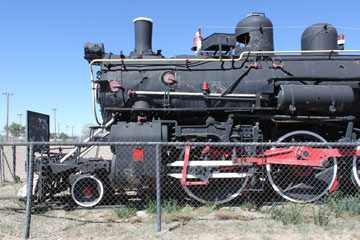 ATSF 1050 #1129, Las Vegas, NM