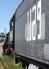 ATSF 1050 #1129, Las Vegas, NM