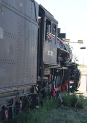 ATSF 1050 #1129, Las Vegas, NM