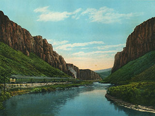 San Francisco Overland Limited, The Overland Trail