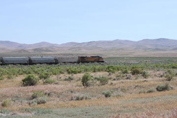 UP GE AC44CWCTE #5745, Harney