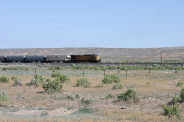 UP GE AC44CWCTE #5745, Harney