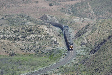 UP GE C44-60AC #6922 and GE AC4460CW #7021