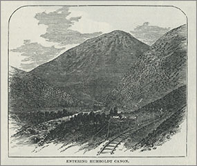 Entering Humboldt Canyon, Williams, Pacific Tourist