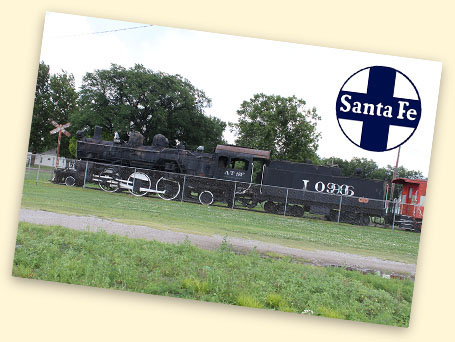 ATSF 1050 #1096, Blackwell, OK ATSF 1050 #1096, Blackwell, OK