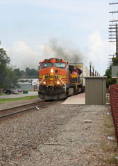 BNSF GE C44-9W #5107, Pauls Valley