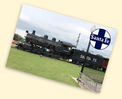 ATSF 1950 #1951, Pauls Valley, OK ATSF 1950 #1951, Pauls Valley, OK