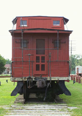 SLSF Caboose #593, Pauls Valley